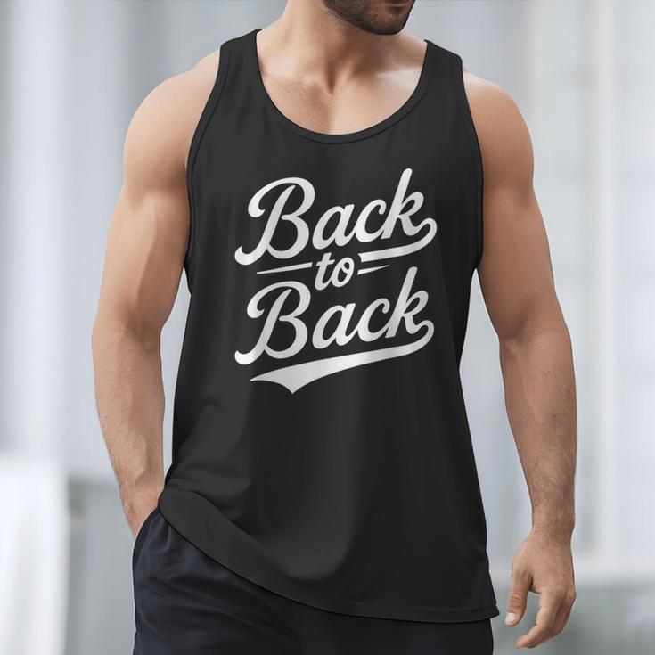 Back To Back For Boys Girls Men Women Baseball Men Tank Top Back To Back For Boys Girls Men Women Baseball Men Tank Top