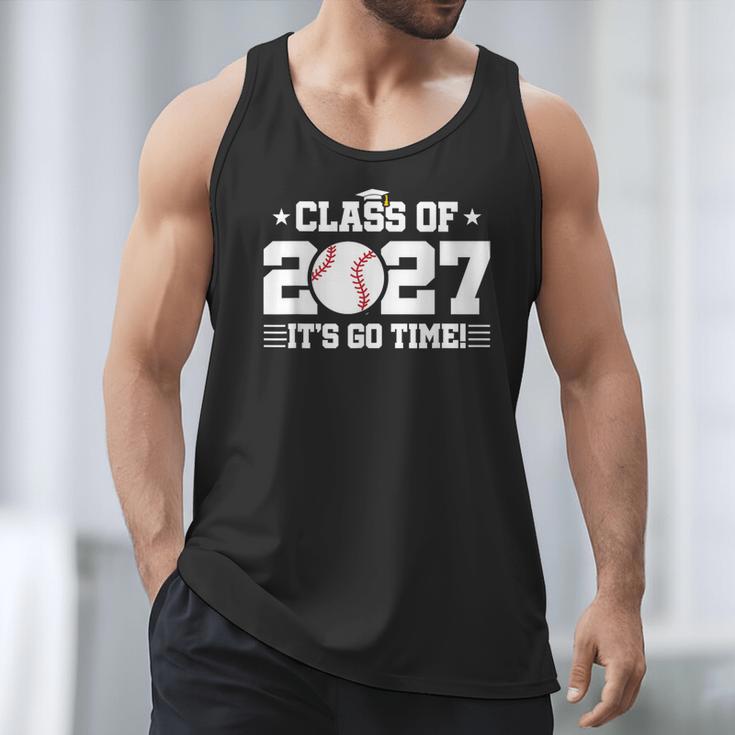 Back To School 2027 Baseball 2027 Graduation Class Of 2027 Men Tank Top Back To School 2027 Baseball 2027 Graduation Class Of 2027 Men Tank Top