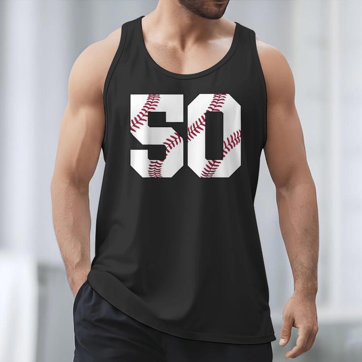 Baseball 1976 50th Birthday Vintage 50 Years Old Retro Men Tank Top