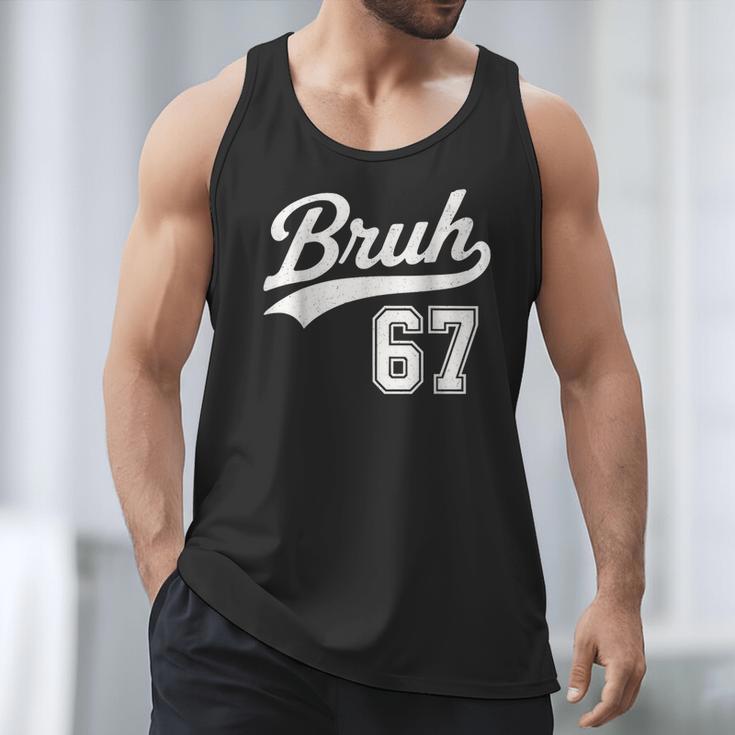 Baseball 6 7 Bruh Number 67 Six Seven Meme Boys Kids Men Tank Top Baseball 6 7 Bruh Number 67 Six Seven Meme Boys Kids Men Tank Top