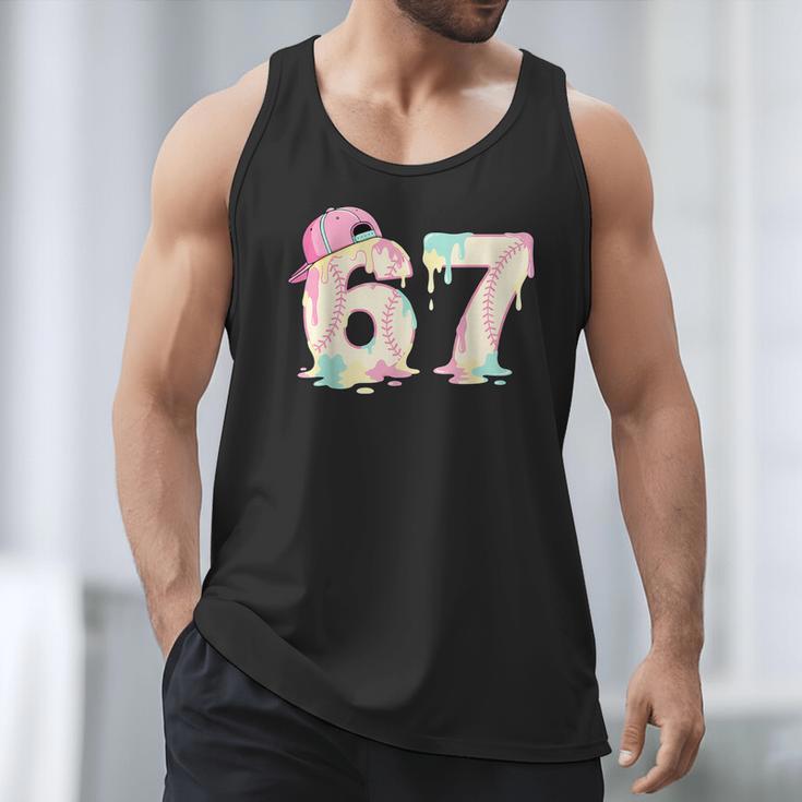 Baseball 67 Dripping Six Seven Drip Boys Gen Z Men Tank Top
