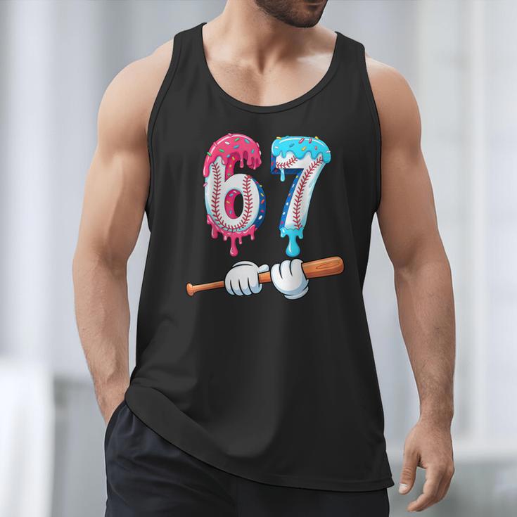 Baseball 67 Ice Cream Drip Six Seven Boys Men Tank Top Baseball 67 Ice Cream Drip Six Seven Boys Men Tank Top
