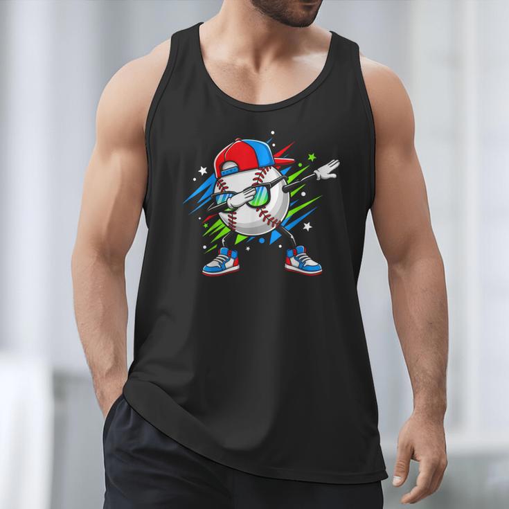 Baseball Dabbing Sports For Boys And Girls Game Day Men Tank Top Baseball Dabbing Sports For Boys And Girls Game Day Men Tank Top