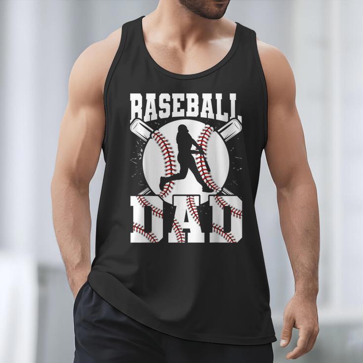 Baseball Dad Apparel Dad Baseball Father's Day Men Tank Top