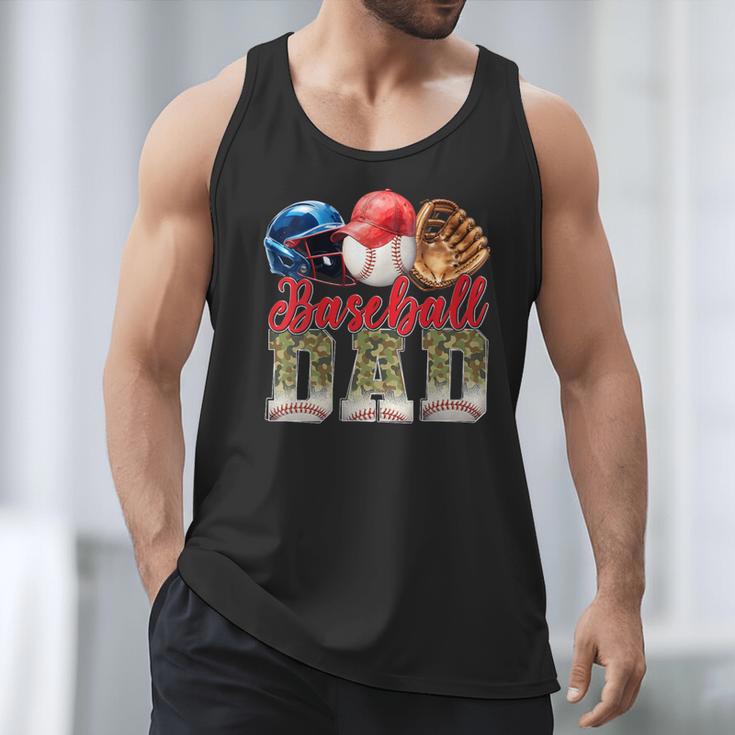 Baseball Dad Camo Father's Day Baseball Stuff Men Men Tank Top Baseball Dad Camo Father's Day Baseball Stuff Men Men Tank Top