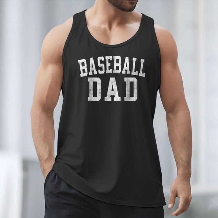 Baseball Dad Classic Bold Font Father's Day Daddy Men Tank Top Baseball Dad Classic Bold Font Father's Day Daddy Men Tank Top