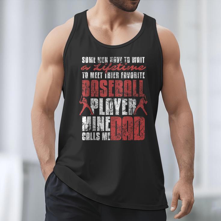 Baseball Dad Cute Love Sports Pitcher Catcher Baseball Men Tank Top
