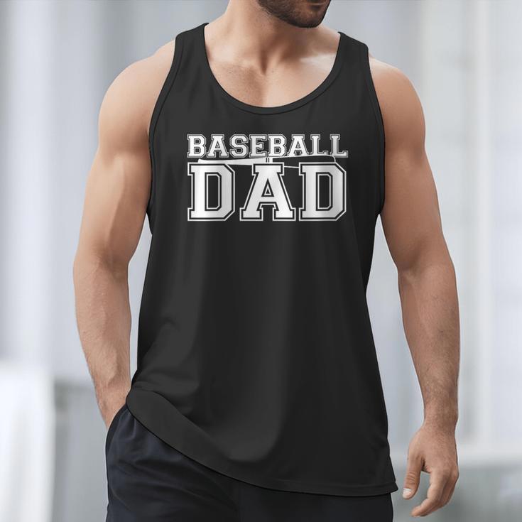 Baseball Dad Father Son Proud Daddy Love Baseball Men Tank Top