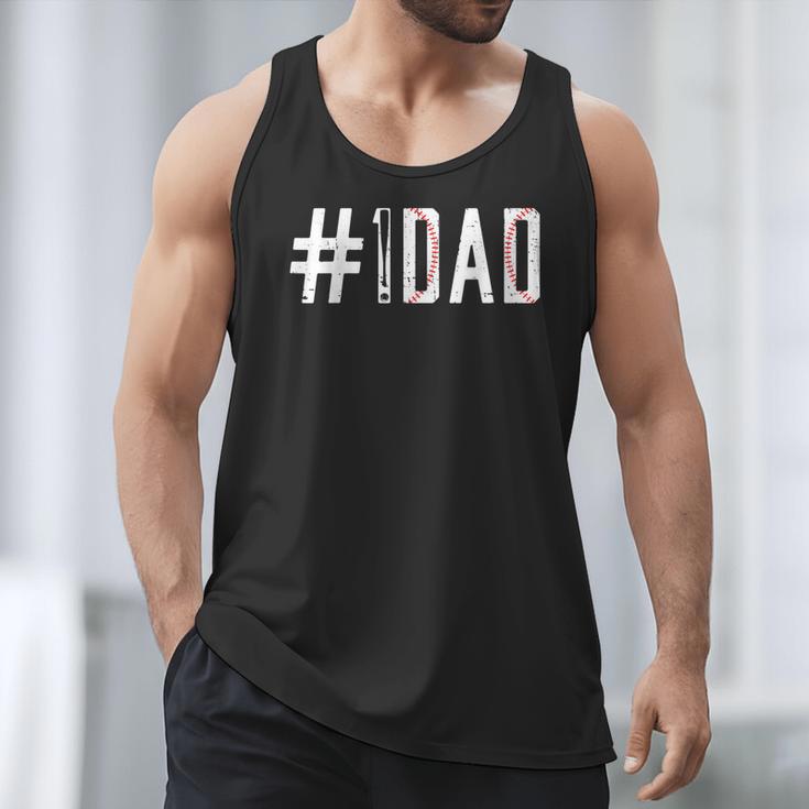 Baseball Dad Father's Day Baseball Player Fan Daddy Papa Men Tank Top Baseball Dad Father's Day Baseball Player Fan Daddy Papa Men Tank Top