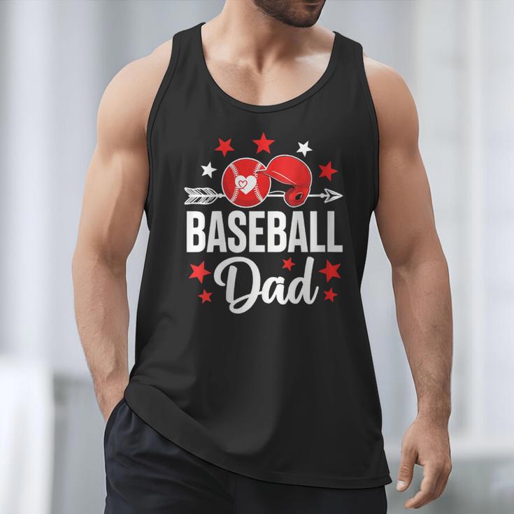 Baseball Dad Baseball Father's Day Baseball Player Men Men Tank Top