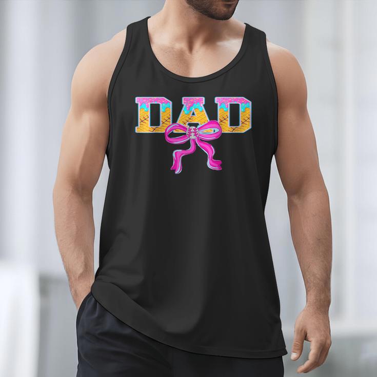 Baseball Dad Ice Cream Drip Game Day Family Matching Men Tank Top Baseball Dad Ice Cream Drip Game Day Family Matching Men Tank Top