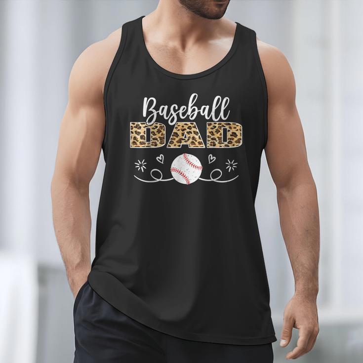 Baseball Dad Leopard Baseball Player Men Tank Top Baseball Dad Leopard Baseball Player Men Tank Top