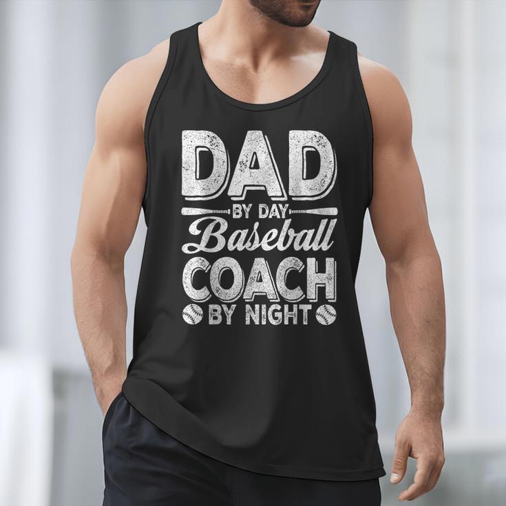 Baseball Dad For Men Dad By Day Baseball Coach By Night Men Tank Top Baseball Dad For Men Dad By Day Baseball Coach By Night Men Tank Top