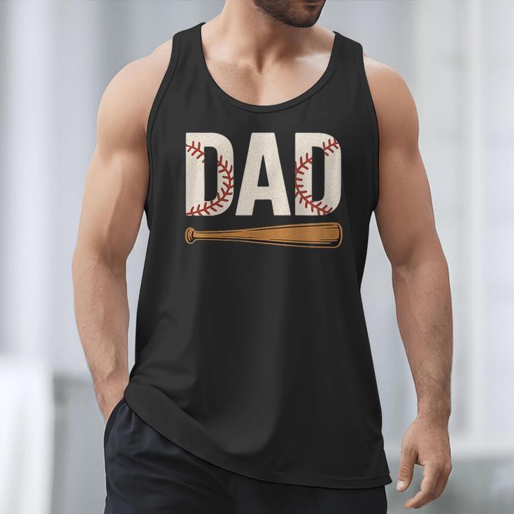 Baseball Dad Novelty Sports Love Fathers Day Men Tank Top