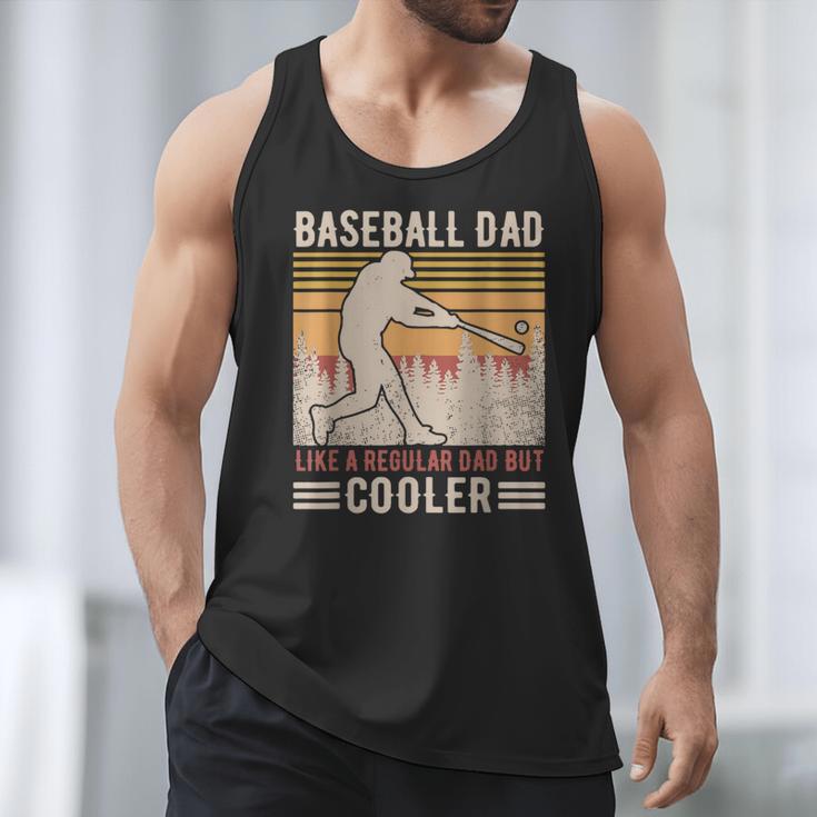 Baseball Dad Like Regular But Cooler Coach Player Fans Men Tank Top Baseball Dad Like Regular But Cooler Coach Player Fans Men Tank Top