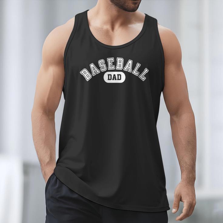 Baseball Dad School Sports Baseball Fan Father's Day Men Tank Top
