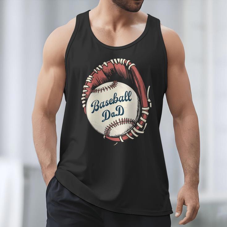 Baseball Dad Softball Glove And Ball Men Tank Top Baseball Dad Softball Glove And Ball Men Tank Top