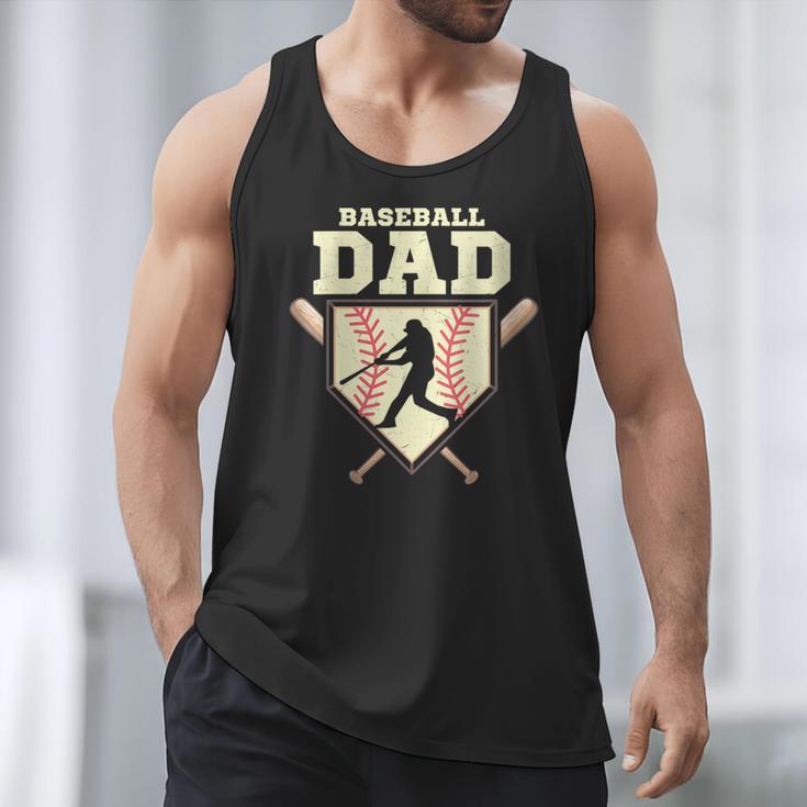 Baseball Dad Sport Fan Father Men Tank Top