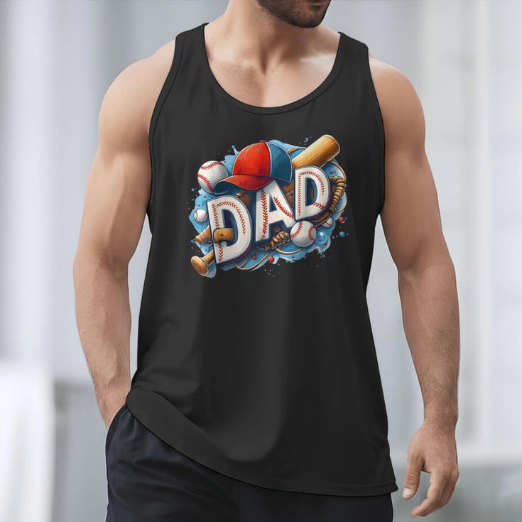 Baseball Dad Sports Fan Father Dada Men Baseball Fathers Day Men Tank Top Baseball Dad Sports Fan Father Dada Men Baseball Fathers Day Men Tank Top