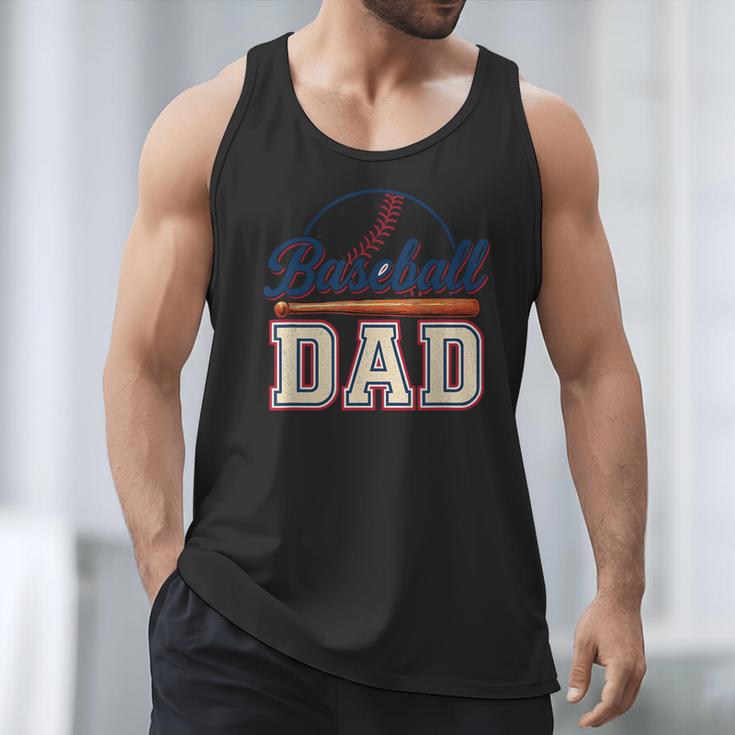 Baseball Dad Vintage Sports For Proud Fathers Men Tank Top Baseball Dad Vintage Sports For Proud Fathers Men Tank Top