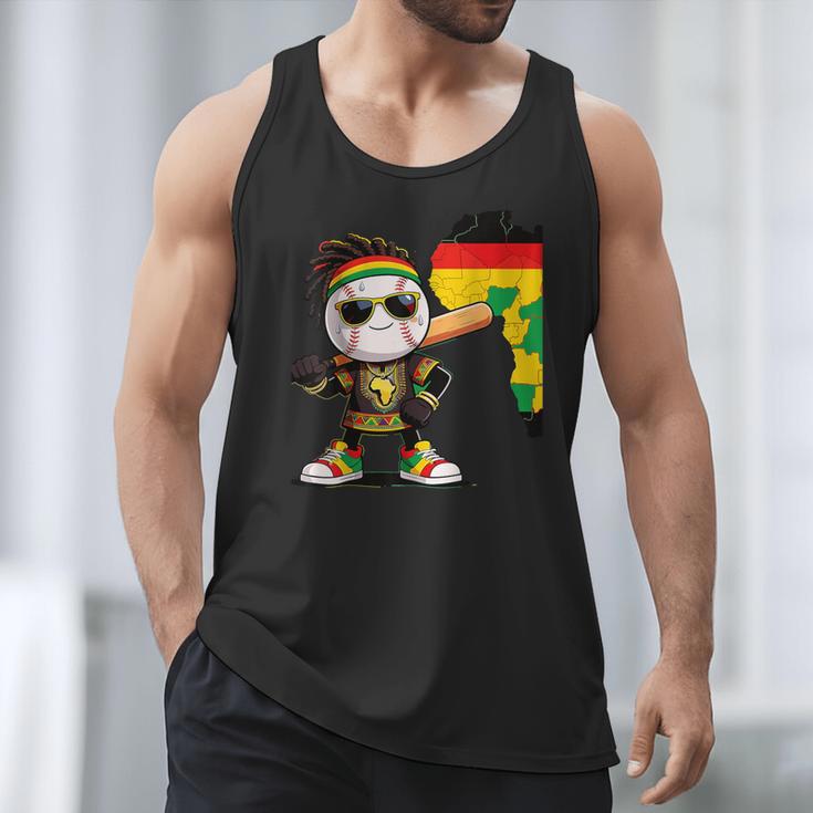 Baseball Drip Ice Cream Boys Youth Kids History Month Men Tank Top Baseball Drip Ice Cream Boys Youth Kids History Month Men Tank Top