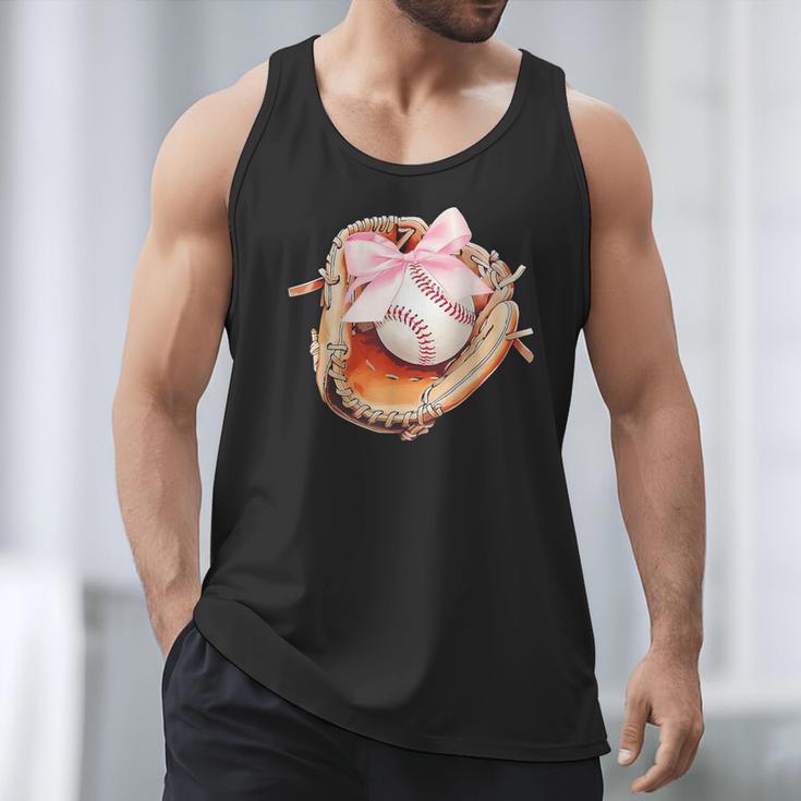 Baseball Drip Ice Cream Coquette Pink Bow Baseball Player Men Tank Top Baseball Drip Ice Cream Coquette Pink Bow Baseball Player Men Tank Top