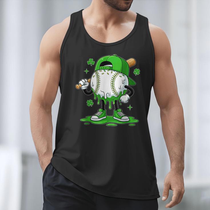 Baseball Drip Icecream Apparel Youth Boy St Patrick's Day Men Tank Top Baseball Drip Icecream Apparel Youth Boy St Patrick's Day Men Tank Top