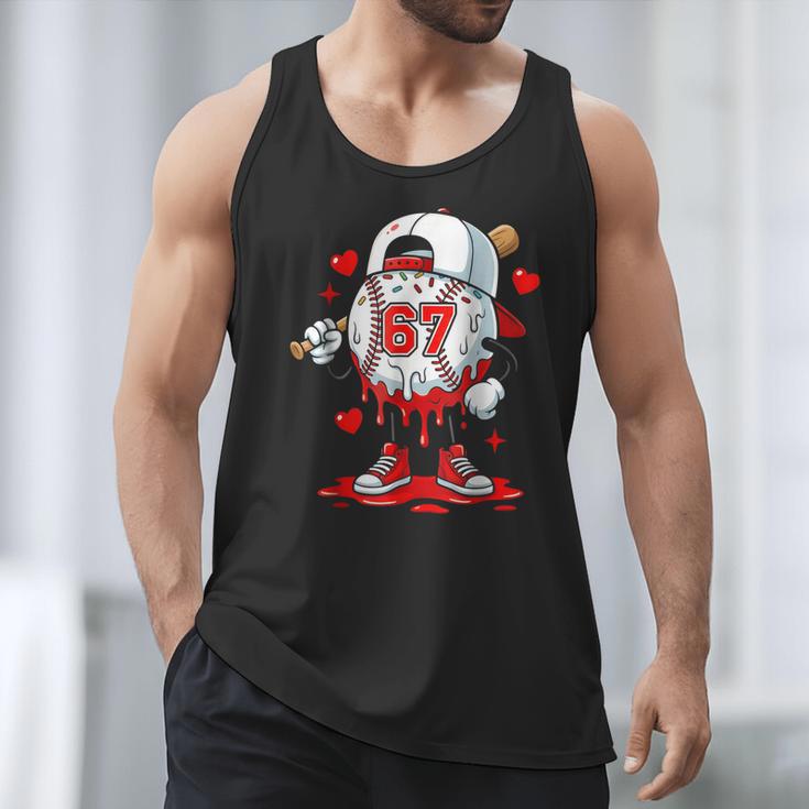 Baseball Drip Icecream Valentine 67 Meme Tees Men Youth Boys Men Tank Top Baseball Drip Icecream Valentine 67 Meme Tees Men Youth Boys Men Tank Top