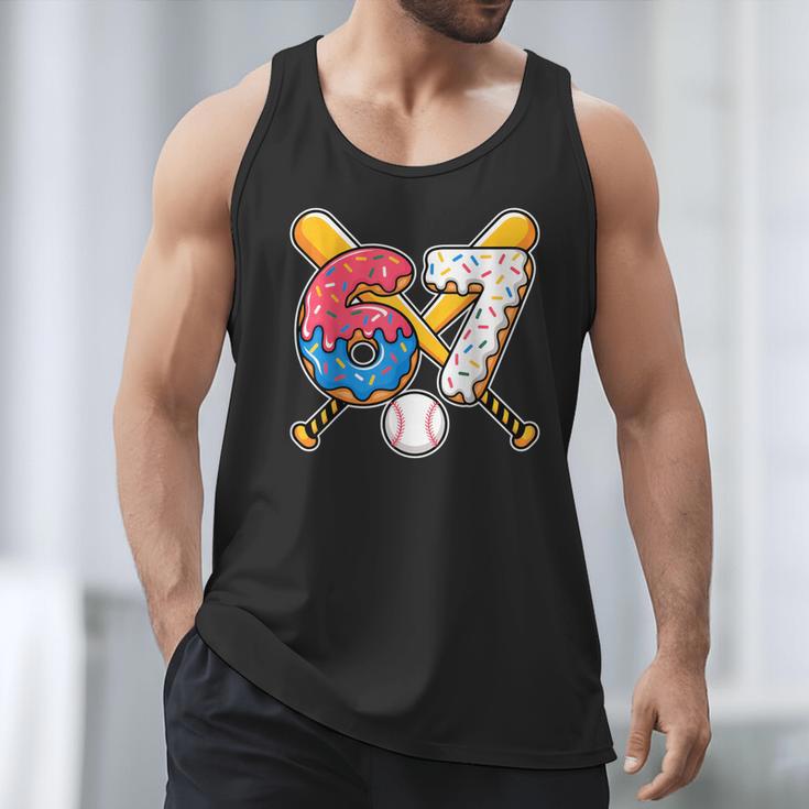 Baseball Drip Number 67 Player 67th Birthday Meme Men Tank Top