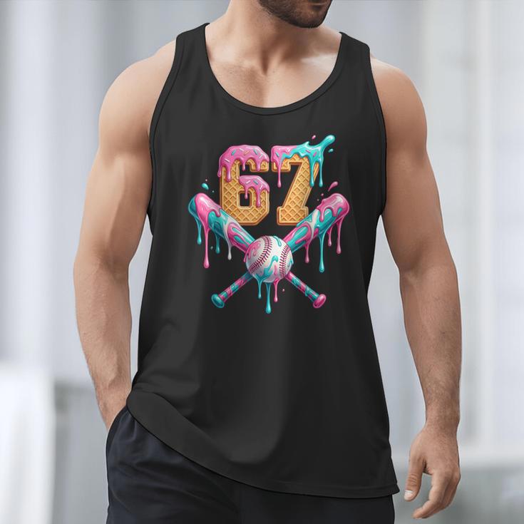 Baseball Drip Number 67 Player Men Tank Top Baseball Drip Number 67 Player Men Tank Top