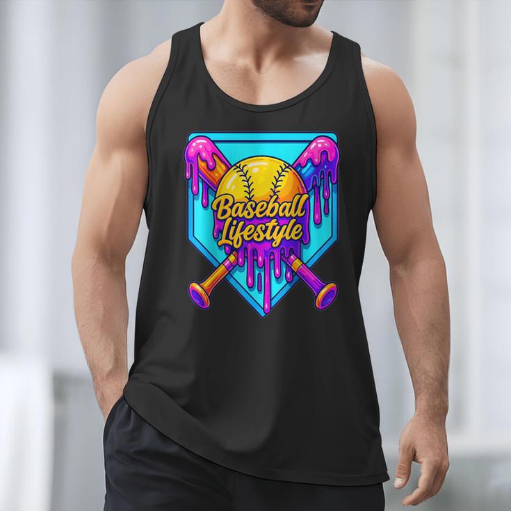 Baseball Drip Outfit Boys Ice Cream Drip Baseball Lifestyle Men Tank Top Baseball Drip Outfit Boys Ice Cream Drip Baseball Lifestyle Men Tank Top