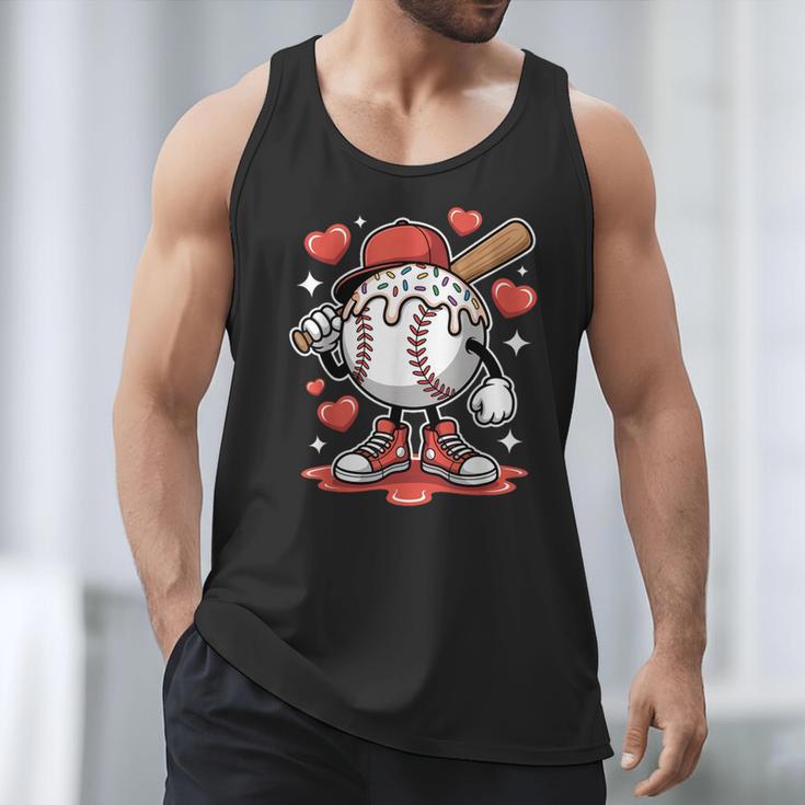 Baseball Drip Valentine Boys Women Men Hearts Sport Love Men Tank Top Baseball Drip Valentine Boys Women Men Hearts Sport Love Men Tank Top