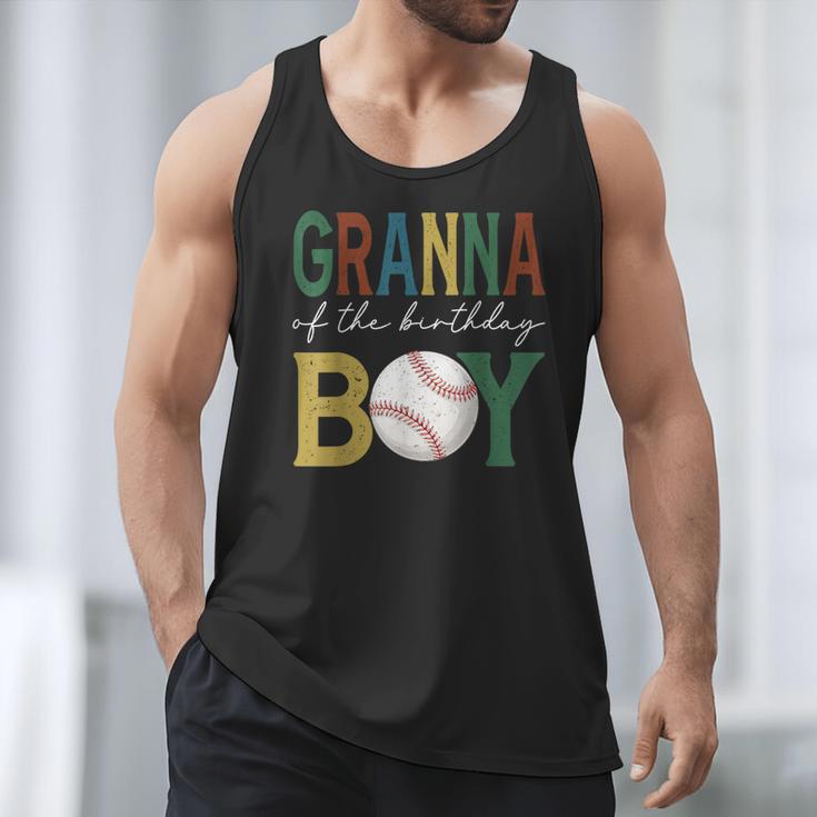 Baseball Granna Of The Birthday Boy Family Matching Men Tank Top Baseball Granna Of The Birthday Boy Family Matching Men Tank Top