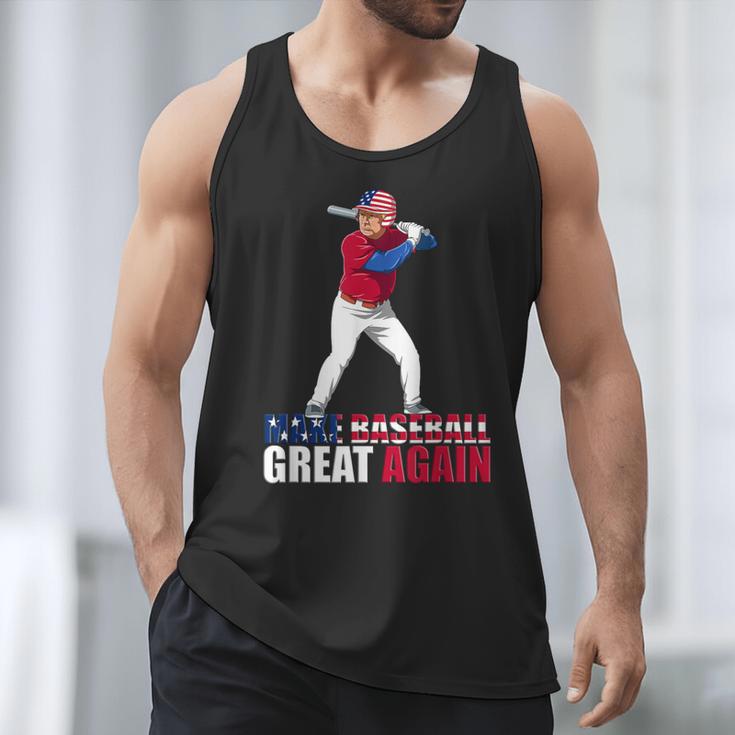 Make Baseball Great Again Donald Trump Baseball Men Tank Top Make Baseball Great Again Donald Trump Baseball Men Tank Top