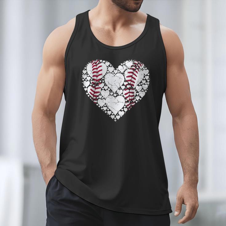 Baseball Heart Love Game Sports Fan Game Day Men Tank Top Baseball Heart Love Game Sports Fan Game Day Men Tank Top