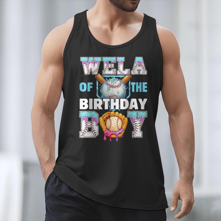 Baseball Ice Cream Drip Wela Of The Birthday Boy Men Tank Top