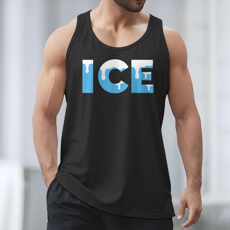 Baseball ICE Ice Cream Drip Baseball Drip Baseball Men Tank Top