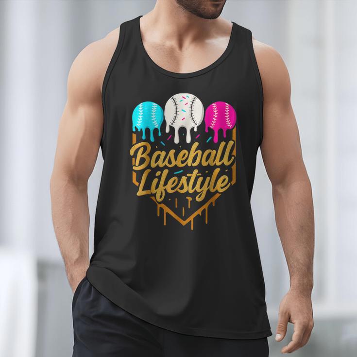 Baseball Lifestyle Baseball Drip Icecream Men Tank Top Baseball Lifestyle Baseball Drip Icecream Men Tank Top