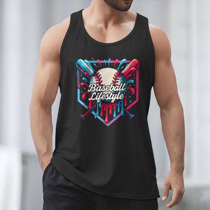 Baseball Lifestyle Shirt Youth Baseball Drip Icecream Boys Men Tank Top Baseball Lifestyle Shirt Youth Baseball Drip Icecream Boys Men Tank Top