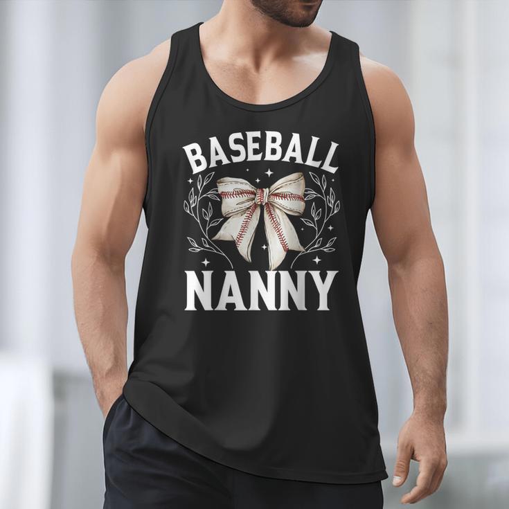 Baseball Nanny Baseball Coquette Bow Men Tank Top Baseball Nanny Baseball Coquette Bow Men Tank Top