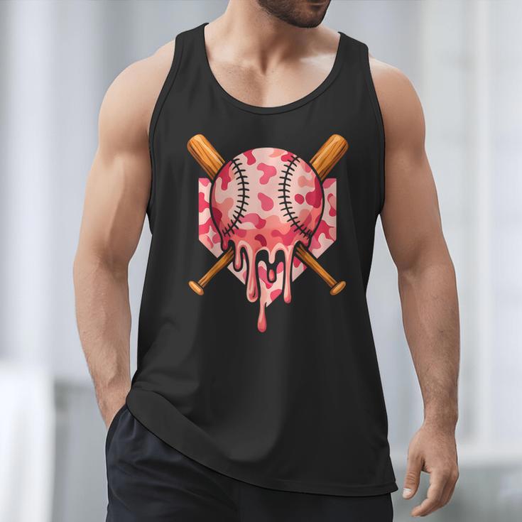 Baseball Pink Camo Ice Cream Youth Boys Girls Men Tank Top Baseball Pink Camo Ice Cream Youth Boys Girls Men Tank Top