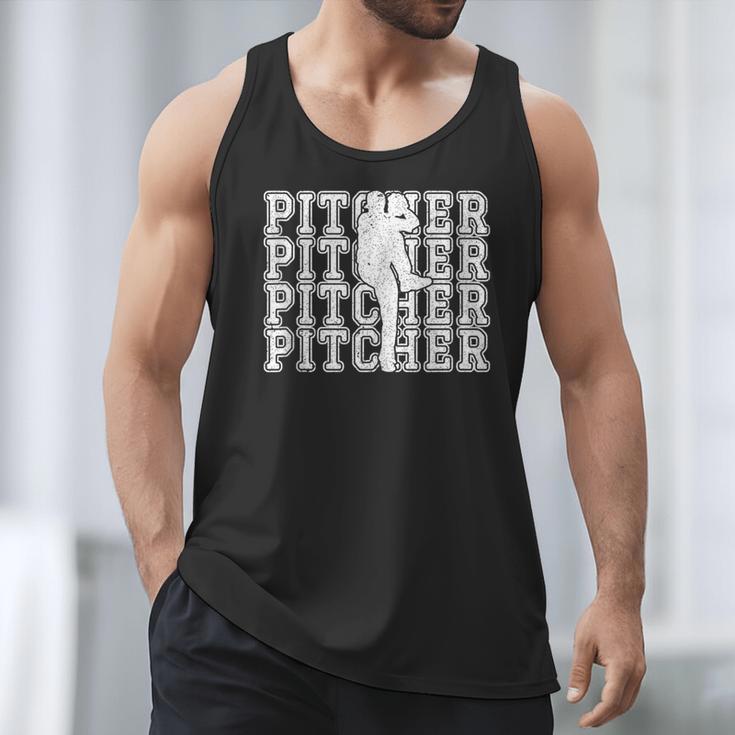 Baseball Pitcher Player Team Sport Lover Family Friends Fans Men Tank Top Baseball Pitcher Player Team Sport Lover Family Friends Fans Men Tank Top