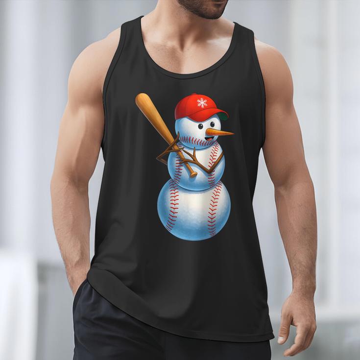 Baseball Snowman Merry Christmas Xmas Pajamas Men Women Kids Men Tank Top Baseball Snowman Merry Christmas Xmas Pajamas Men Women Kids Men Tank Top
