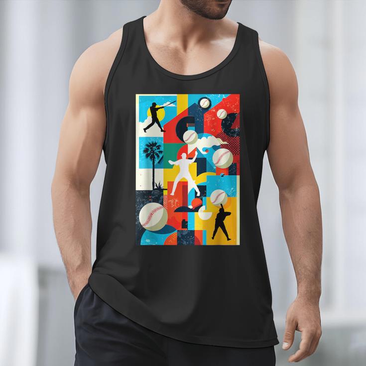 Baseball Strikeout Fastball Strikes Hitter Inning Curveball Men Tank Top