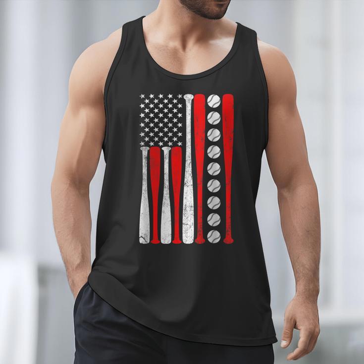 Baseball USA Flag Baseball Lover Baseball Dad Men Tank Top Baseball USA Flag Baseball Lover Baseball Dad Men Tank Top