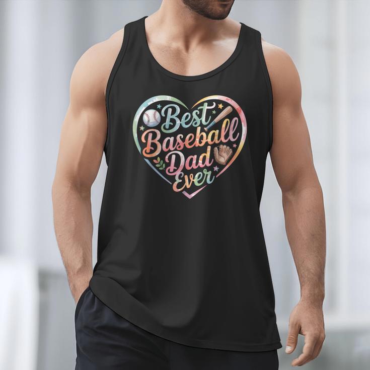 Best Baseball Dad Ever Heart Men Tank Top Best Baseball Dad Ever Heart Men Tank Top