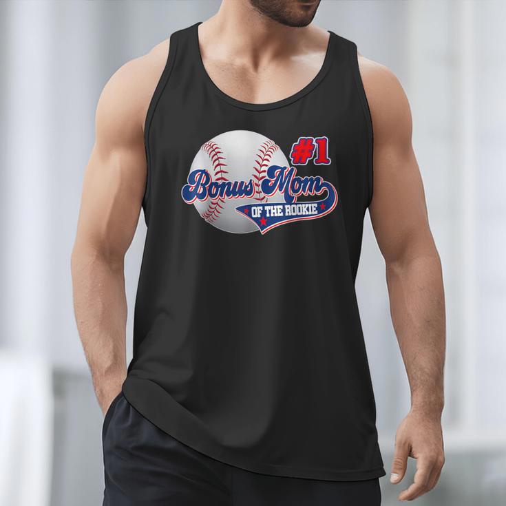Bonus Mom Rookie Of Year 1st Birthday Baseball Theme Men Tank Top Bonus Mom Rookie Of Year 1st Birthday Baseball Theme Men Tank Top
