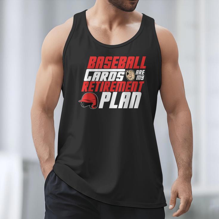 Cards Collector Baseball Cards Are My Retirement Plan Men Tank Top Cards Collector Baseball Cards Are My Retirement Plan Men Tank Top
