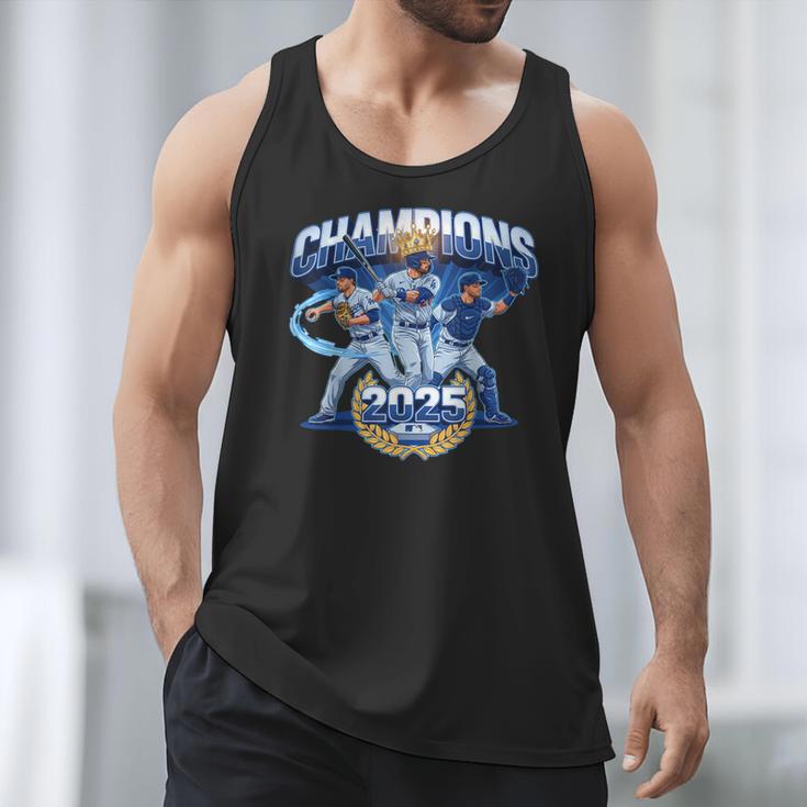 Champions 2025 Baseball Retro Athletic Celebration Theme Men Tank Top Champions 2025 Baseball Retro Athletic Celebration Theme Men Tank Top