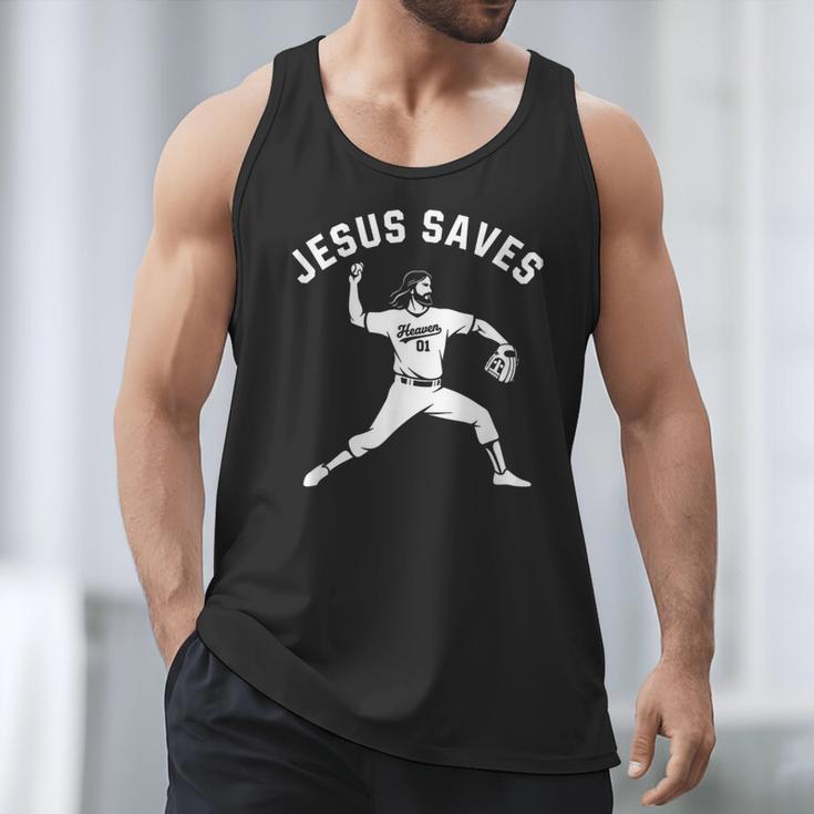 Christian Jesus Saves Baseball Pitcher Heaven 01 Sports Men Tank Top Christian Jesus Saves Baseball Pitcher Heaven 01 Sports Men Tank Top